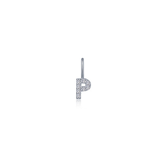 Letter P Charm Pendant P2040CPP00