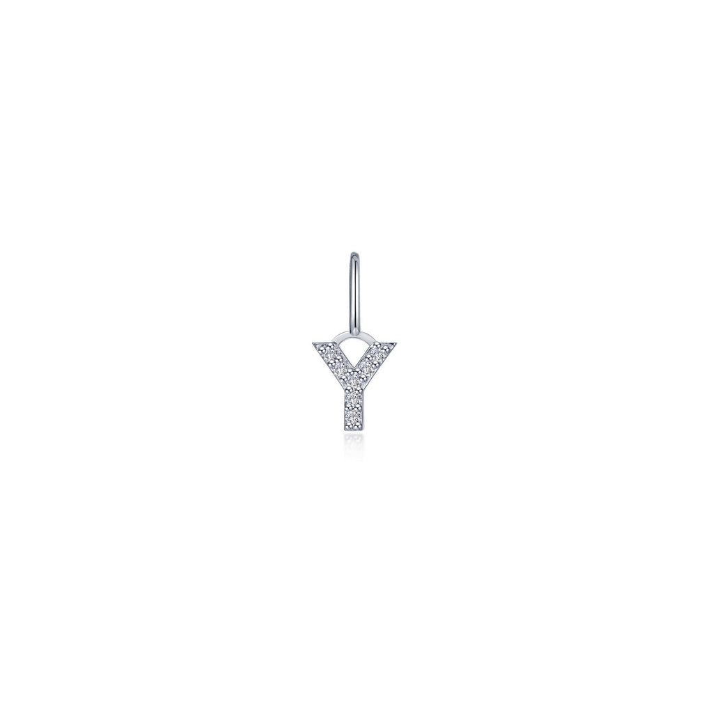Letter Y Charm Pendant P2040CPY00