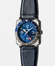 BR-03 GMT Blue 42 MM BR0393-BLU-ST/SCA