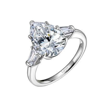 Lafonn Classic Pear Diamond Ring R0185CLP