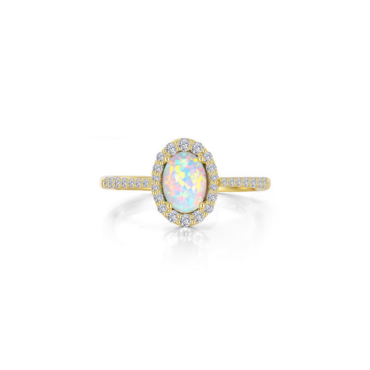 Lafonn Classic Oval Opal Opal Ring R0296OPG10
