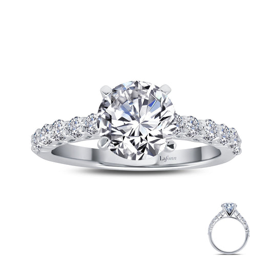 Lafonn Classic Round Diamond Ring R0411CLP06