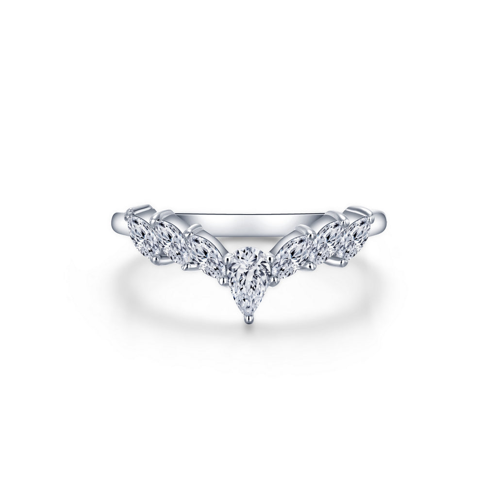 Lafonn Classic Pear Diamond Ring R0497CLP