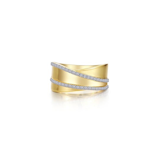 Statement Criss-Cross Wide Band R0527CLT05