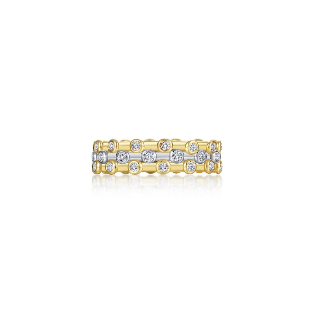 3-Piece Bezel-Set Eternity Ring Set R0528CLT05