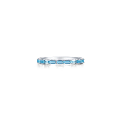 Lafonn Classic Sapphire Ring R0537BTP