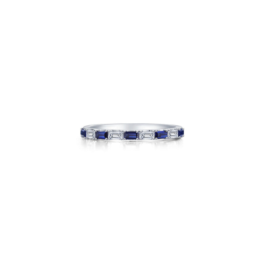 Baguette Half-Eternity Band R0537CSP05