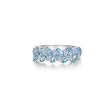 Blue Leaf Canopy Ring R0548BTP05