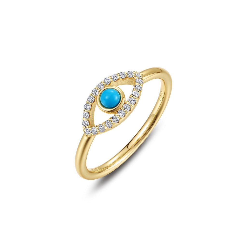 Turquoise Evil Eye Ring R0559TQG05