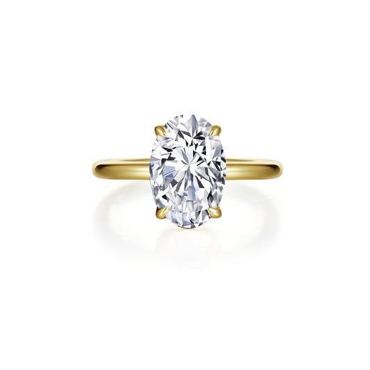 Poise Oval-Cut Ring