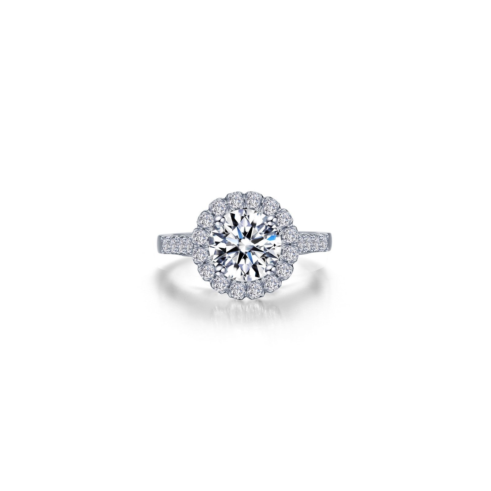 2.68 CTW Round Halo Ring R2039CLP05