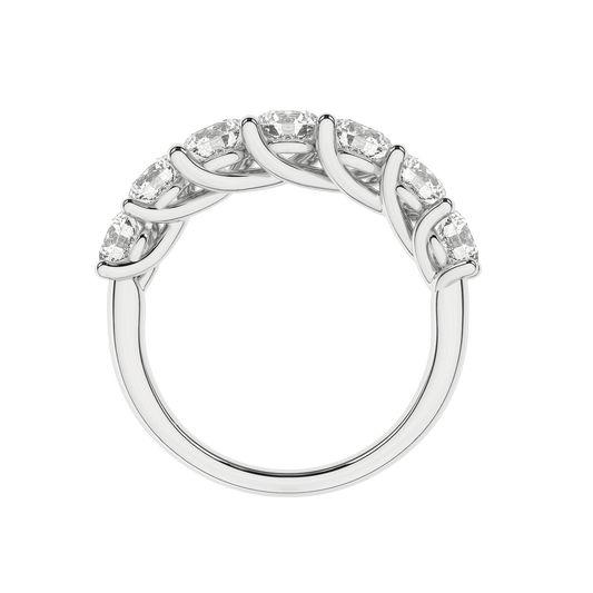 7-Stone Anniversary Band (Round) RA16754-4W