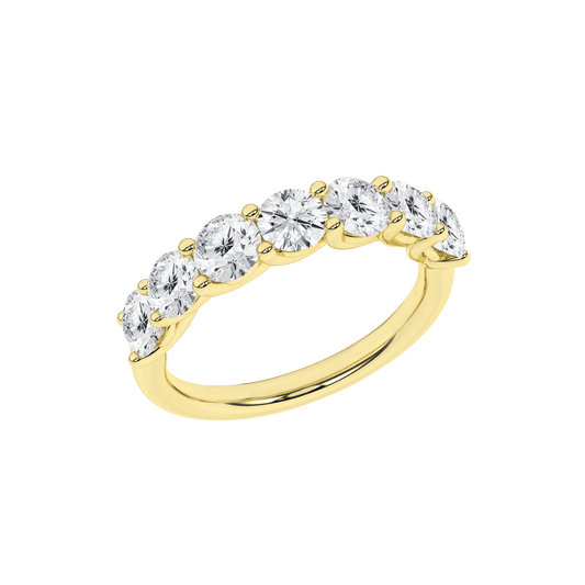 7-Stone Anniversary Band (Round) RA16754-4Y