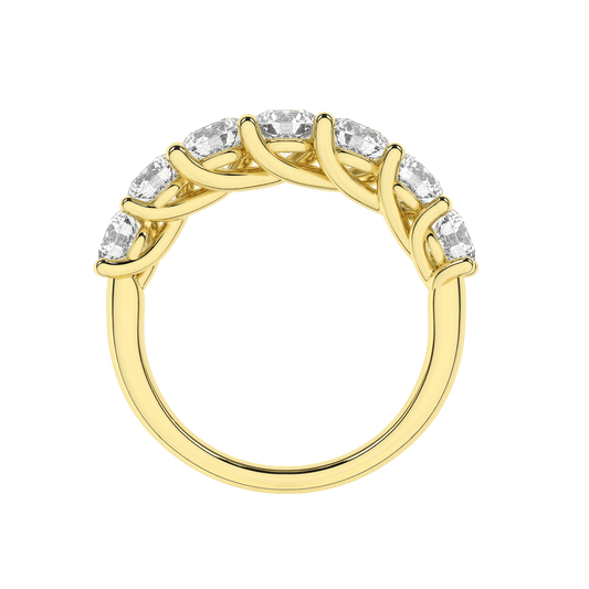 7-Stone Anniversary Band (Round) RA16754-4Y