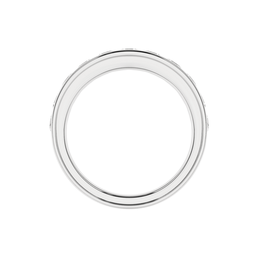 Channel Set Wedding Band (Round) RA16764-4W