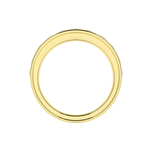 Channel Set Wedding Band (Round) RA16764-4Y
