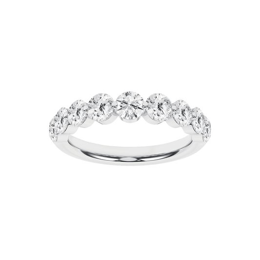 9-Stone Anniversary Band (Round) RA16771-4W