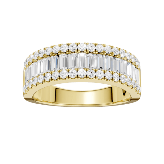 Channel set Diamond Band RA17803-4Y