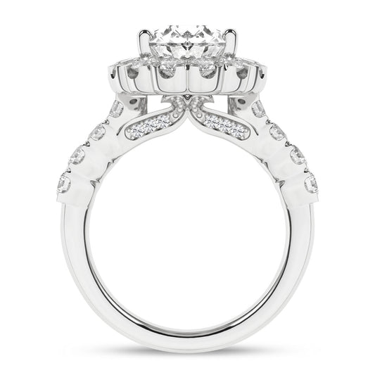 Elegant Halo Ring (Pear) RE23418-4W