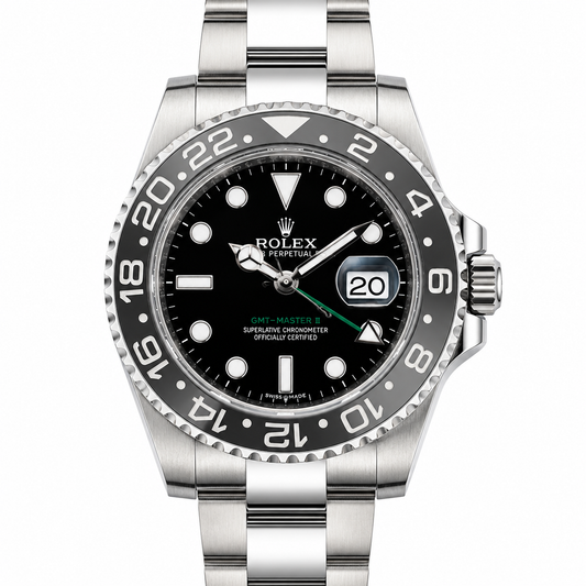 Rolex GMT-Master II | Black Ceramic Bezel | Ref. 116710LN | Complete Set