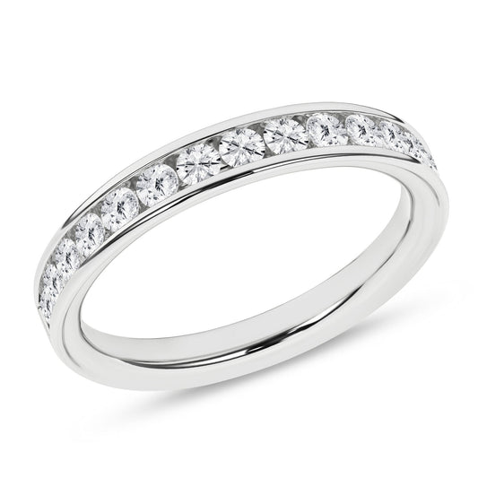 Channel Set Wedding Band (Round) RW01440-4W
