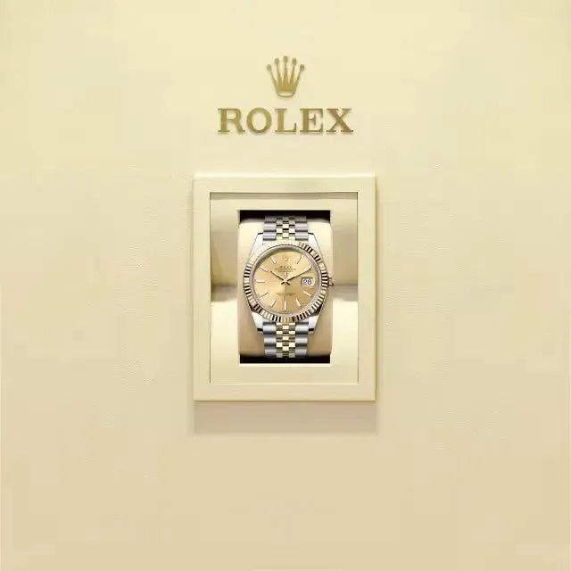 Rolex Datejust 41 Oystersteel and yellow gold 126333