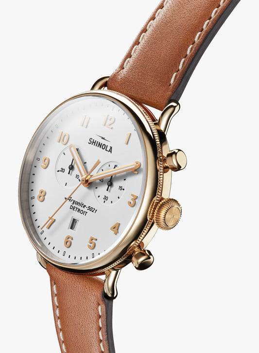 The Canfield Chrono S0120044134-1-Wht-43-USA