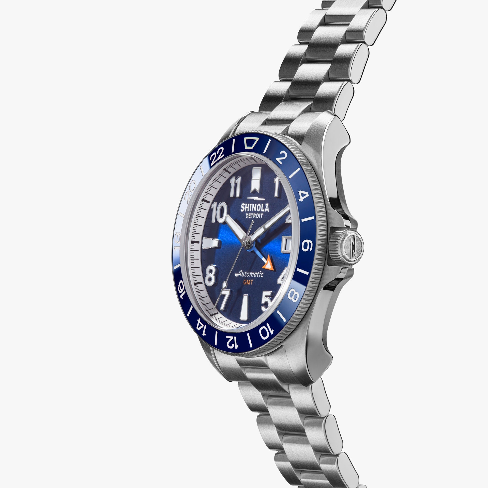 The Monster GMT Automatic S0120247286-1-Nvy-40-CHE – AZZI Jewelers