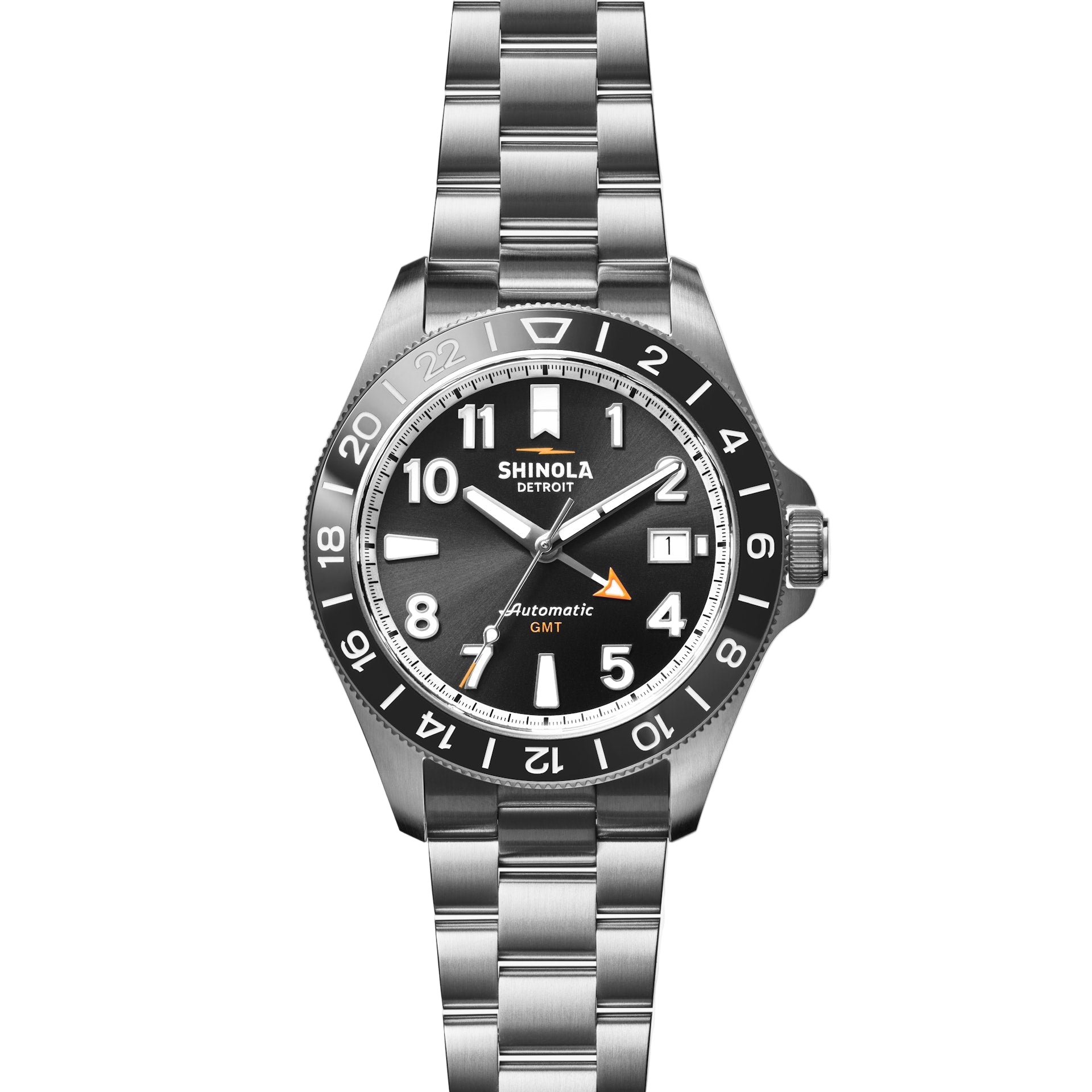 The Monster GMT Automatic S0120267028-1-Blk-40-CHE – AZZI Jewelers