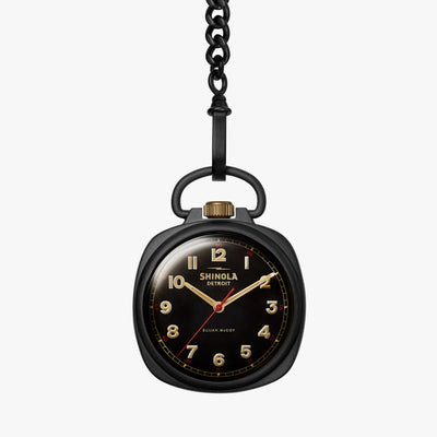 Shinola The Elijah McCoy Mechanic Pocket Watch 45mm 20273678-sdt-005010761