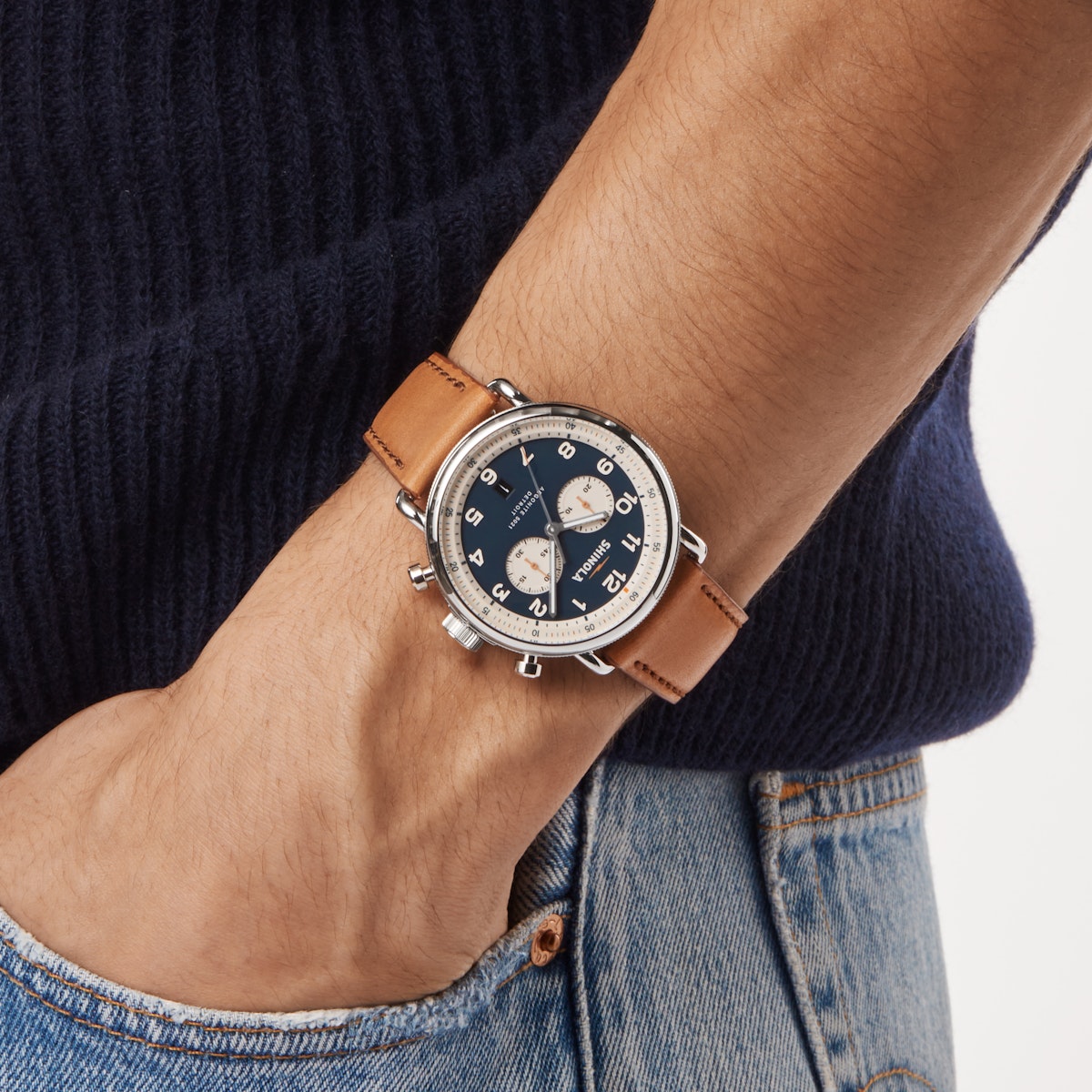 Shinola The Canfield Chrono Model C56 43mm 20291090-sdt-016208603