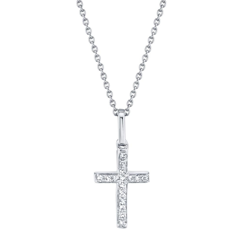 shy-creation-0-06ct-diamond-cross-necklace-sc22002782ac