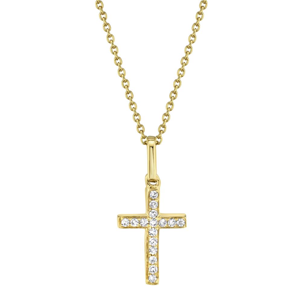 shy-creation-0-06ct-diamond-cross-necklace-sc22002783ac