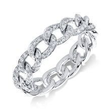 0.41CT DIAMOND LINK RING