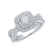 0.40CT-CTR(ROUND) 0.70CT-SIDE DIAMOND ENGAGEMENT RING