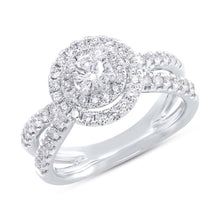 0.40CT-CTR(ROUND) 0.80CT-SIDE DIAMOND ENGAGEMENT RING