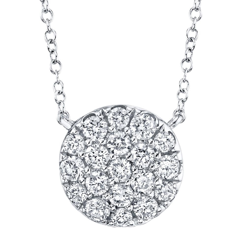 shy-creation-0-43ct-diamond-pave-circle-necklace-sc22004735