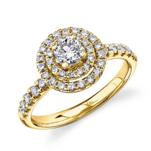 0.40CT-CTR(ROUND) 0.50CT-SIDE DIAMOND ENGAGEMENT RING