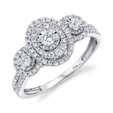0.46CT ROUND DIAMOND ENGAGEMENT RING