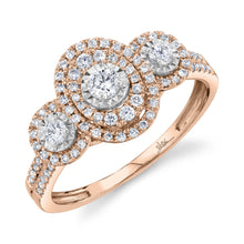 0.46CT ROUND DIAMOND ENGAGEMENT RING