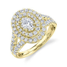 1.50CT OVAL DIAMOND ENGAGEMENT RING