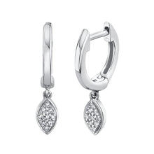 Shy Creation 0.04Ct Diamond Huggie Earring SC22007650