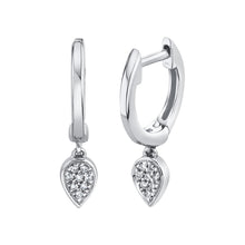 Shy Creation 0.03Ct Diamond Huggie Earring SC22007656