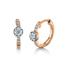 Shy Creation 0.26Ct Diamond Huggie Earring SC22007984