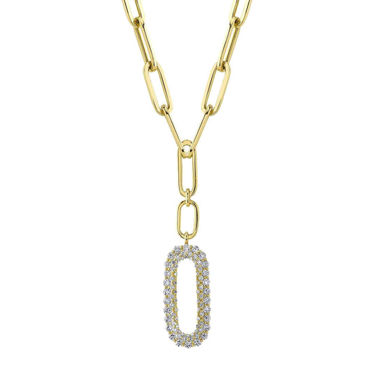 shy-creation-0-92ct-diamond-paper-clip-link-necklace-sc22007995