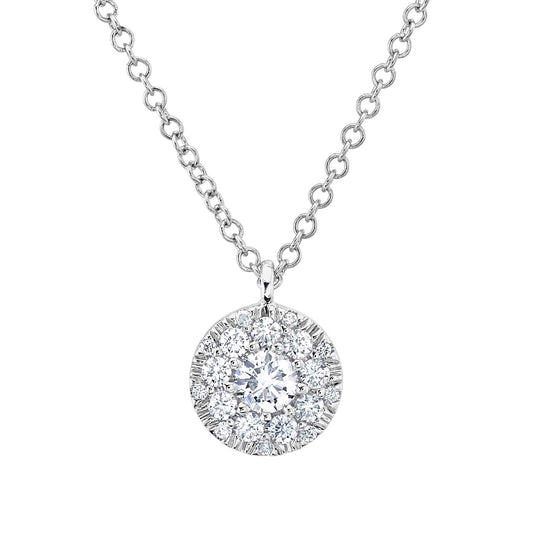 shy-creation-0-10ct-ctrround-0-13ct-side-diamond-cluster-necklace-sc22008078