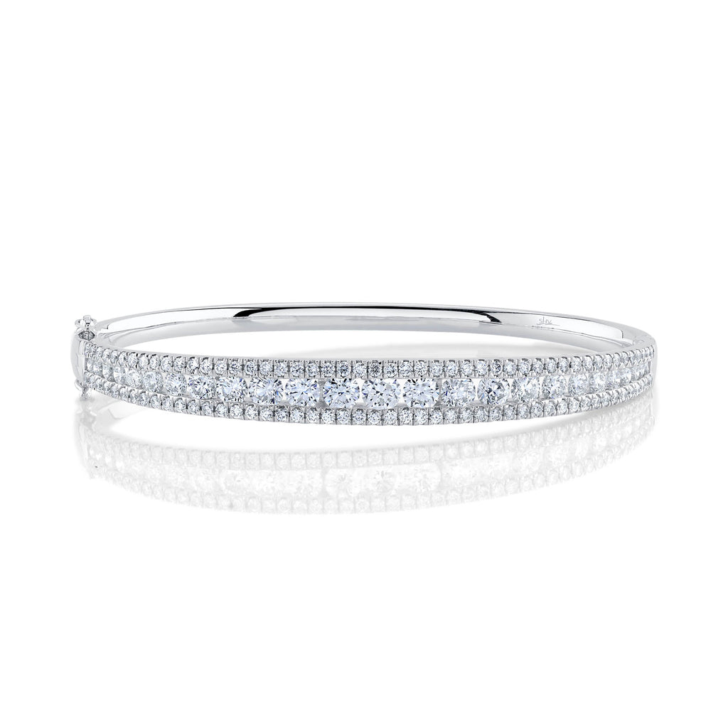 3.71CT DIAMOND BANGLE