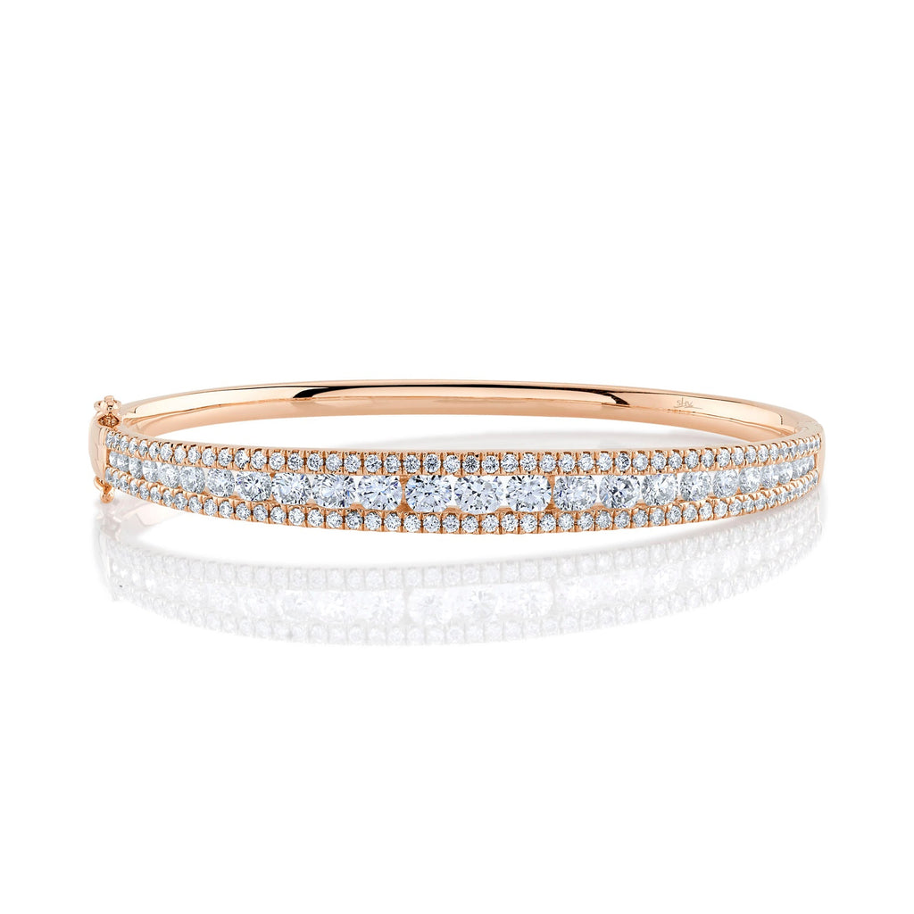 3.71CT DIAMOND BANGLE