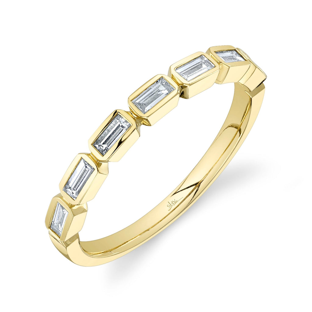 0.35CT DIAMOND BAGUETTE BAND