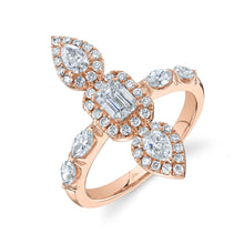 1.46CT DIAMOND EMERALD MARQUISE PEAR RING